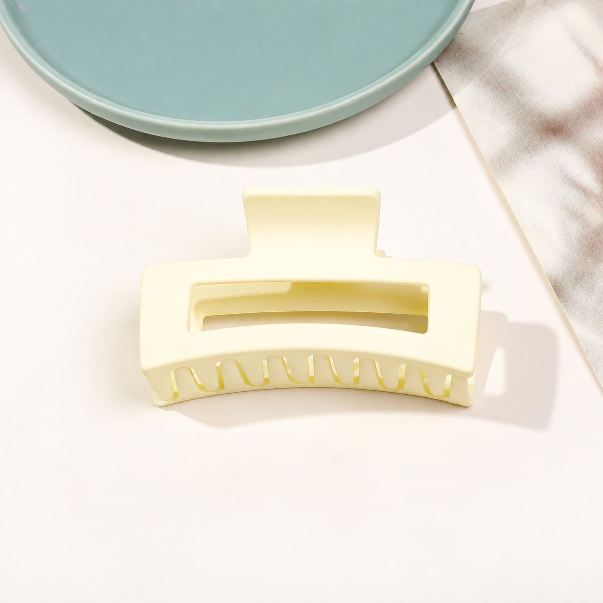 Matte Square Hair Claw Clip
